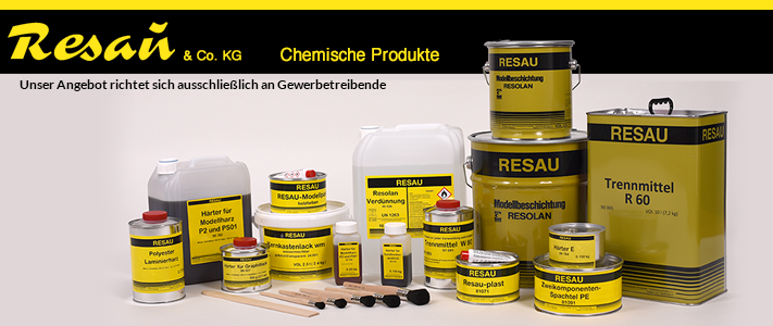 RESAU & Co. KG - Chemische Produkte - Gutenbergstraße 11 - 73779 Deizisau